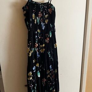 Steve Madden Black Floral Sundress